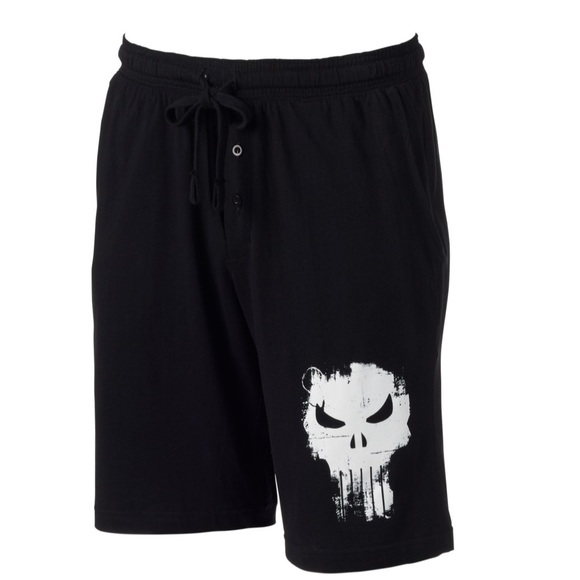 punisher swim trunks